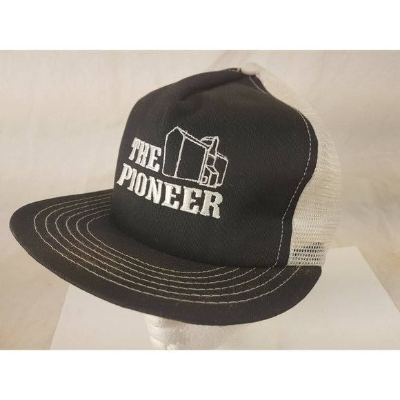 THE PIONEER Cap Trucker Hat Snapback Baseball Vintage retro 80s - Picture 1 of 8